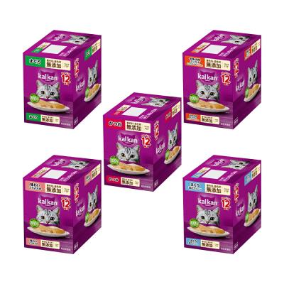 キャットフード　カルカン　パウチ　やわらかパテ　５種セット　計６０袋