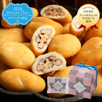 2026 バレンタイン ラ・ピーカンキューブ(16g×3袋/箱) サロンドロワイヤル チョコレート ピーカンナッツ プチギフト 手土産 個包装