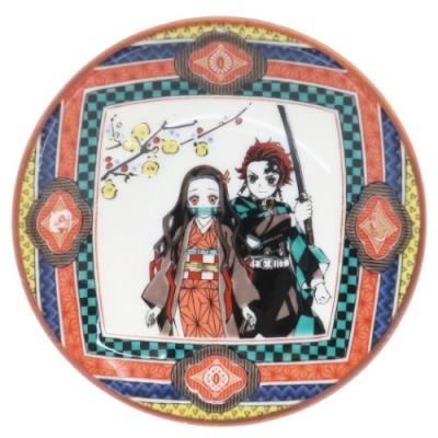 鬼滅の刃 九谷焼 小皿 少年ジャンプ ミニプレート アニメキャラクター