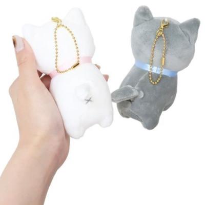 マスコット ボールチェーン ニコぬい キーホルダー Lサイズ ネコ