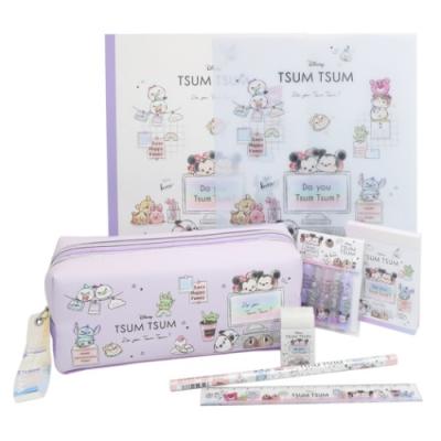 ツムツム（tsumtsum） ディズニー キャラクター文具セット 8点文房具