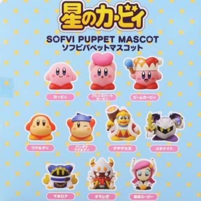 エンスカイ 星のカービィ ソフビパペット マスコット ミニ フィギュア