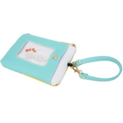 PUIPUIモルカー 小銭入れ ＆ 定期入れ リール付き マルチICカードケース チョコ ハセプロ パスケース