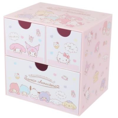 sanrio（サンリオ） 卓上収納 サンリオキャラクターズ キャラ チェスト