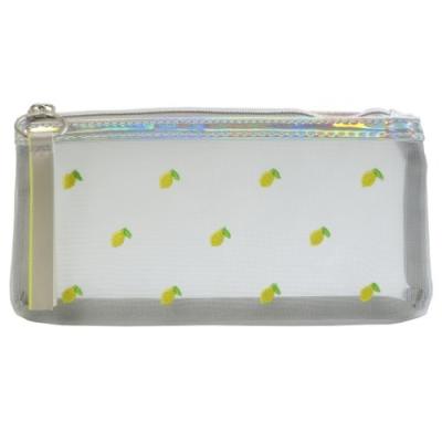 筆箱 プレゼント メッシュ 刺繍 ペンケース レモン カミオジャパン Kmo 0875 シネマコレクション ヤフー店 通販 Yahoo ショッピング