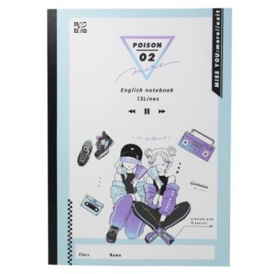 英語ノート B5 英習帳 Likeオルチャン 13段 カミオジャパン Kmo 1052 シネマコレクション ヤフー店 通販 Yahoo ショッピング