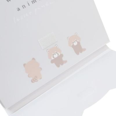 ダイカットカバー付き メモ メモ帳 with yo animal レッサー カミオ