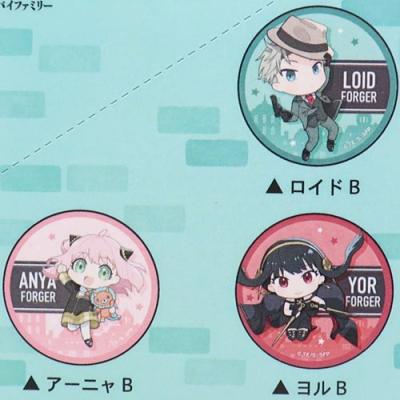 スパイファミリー SPY FAMILY グッズ 缶バッジ アニメキャラクター