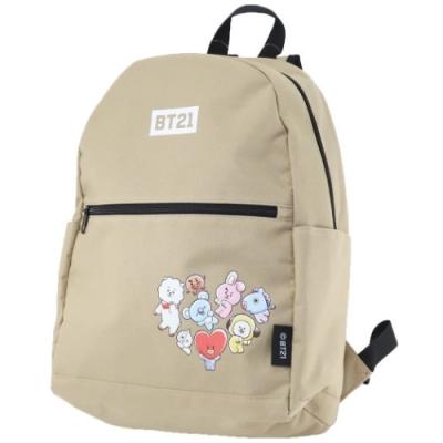 BT21 リュック デイパック ベージュ C LINE FRIENDS 森本本店 バック 