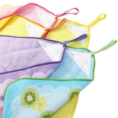 ループタオル ピッコリーノ 幼稚園 ループ付き ハンドタオル 5枚セット Piccolino メニーフルーツ 入園入学準備雑貨 キャラクター