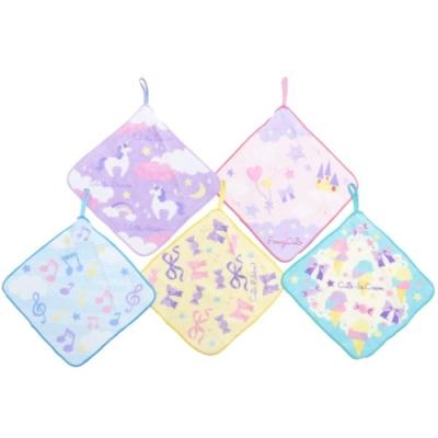 ピッコリーノ グッズ ループタオル Piccolino キャラクター 幼稚園 ループ付き ハンドタオル 5枚セット ファンシードリーム