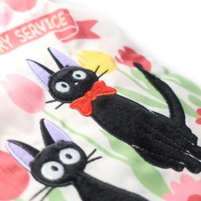 魔女の宅急便 スタジオジブリ キャラクター 巾着袋 きんちゃくポーチ S ジジとチューリップ 新入学 丸眞