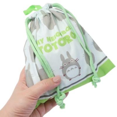 となりのトトロ キャラクター 巾着袋 きんちゃくポーチ S 大トトロシルエット スタジオジブリ