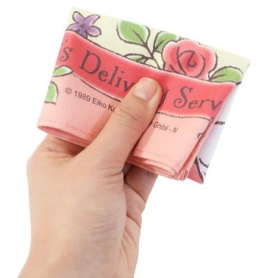 魔女の宅急便 ハンカチ ハンカチーフ フラワーアーチ ジジ スタジオジブリ 丸眞 入園入学準備雑貨 抗菌防臭