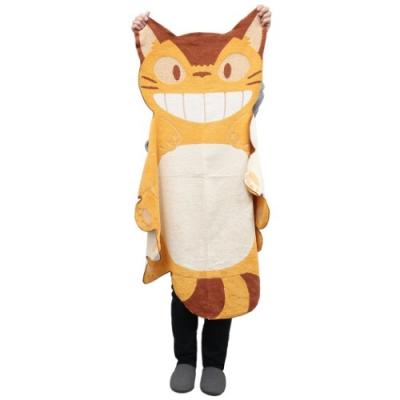 となりのトトロ キャラクター キッズ タオルケット ダイカット ジャガード お昼寝ケット ネコバスとうたた寝 スタジオジブリ グッズ