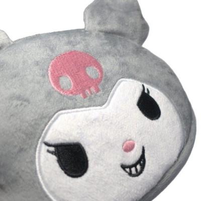 クロミ グッズ クリップポケット ショルダー付き サンリオ キャラクター フェイス ポケットポーチ