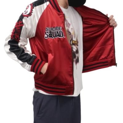 スカジャン スーサイドスクワッド アウター DCコミック クレイジーハーレイクイン プレゼント キャラクター