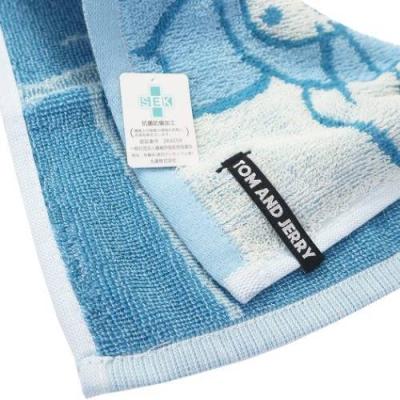 トムとジェリー ハンドタオル ジャガード ハンカチタオル しょんぼりタフィー ワーナーブラザース 丸眞 汗拭きミニタオル