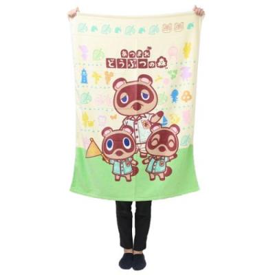 あつまれどうぶつの森 お昼寝ケット キッズ タオルケット キャラクター ワクワクのはじまり 丸眞