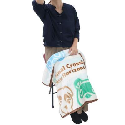 あつまれ どうぶつの森 グッズ ブランケット nintendo キャラクター マイヤー ひざ掛け毛布 みんなひょっこり