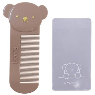 ミッフィー ブラシ ダイカットコーム ボリス ディックブルーナ 粧美堂 ケース付き 櫛 くし