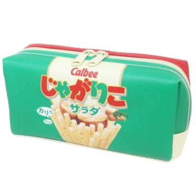 【禁断の合体】じゃがりこを筆箱に隠して持ち込みたい人専用ペン じゃがりこ スクエア ペンポーチ ペンケース おやつマーケット 通販