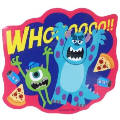 モンスターズインク ダイカット ビニール ステッカー サリー＆マイク