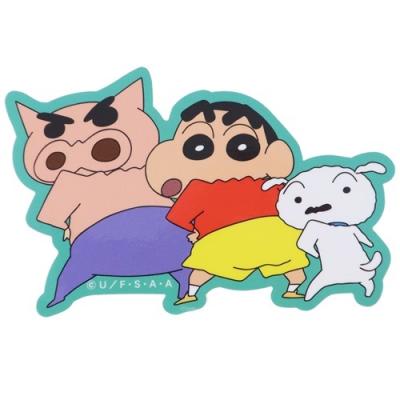 クレヨンしんちゃん グッズ ビッグシール アニメキャラクター ダイカットビニールステッカー おしり