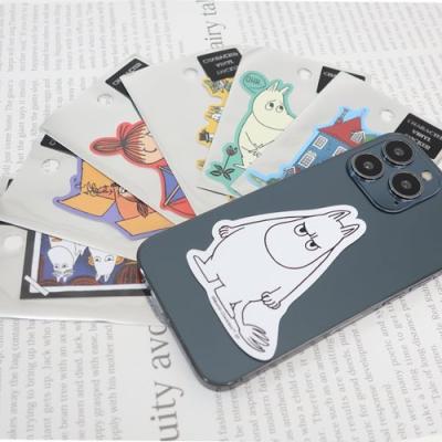 ムーミン ビッグシール ダイカットビニールステッカー 家族写真 北欧 スモールプラネット デコシール 耐水性