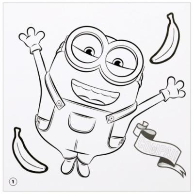 ミニオンズフィーバー ユニバーサル映画 キャラクター 塗り絵ノート デッカ ぬりえ サンスター文具 Ssb b シネマコレクション ヤフー店 通販 Yahoo ショッピング