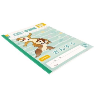 ミッキー＆フレンズ チップ＆デール グッズ さんすうノート 14マス