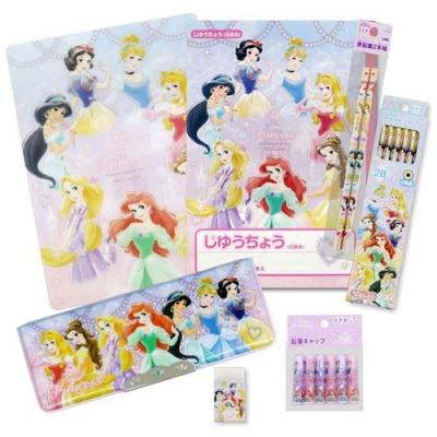 ディズニープリンセス ディズニー キャラクター 文房具セット 入学 ステーショナリー 7点 セット キャラクターのシネマコレクション 通販 Paypayモール