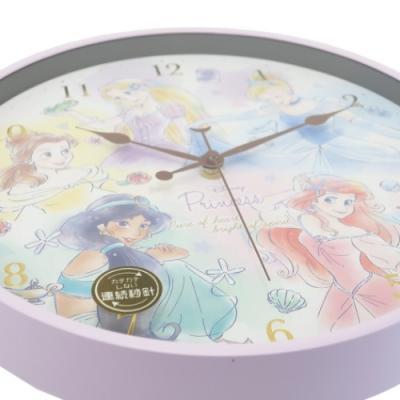 ディズニープリンセス 壁掛け時計 インデックスウォールクロック