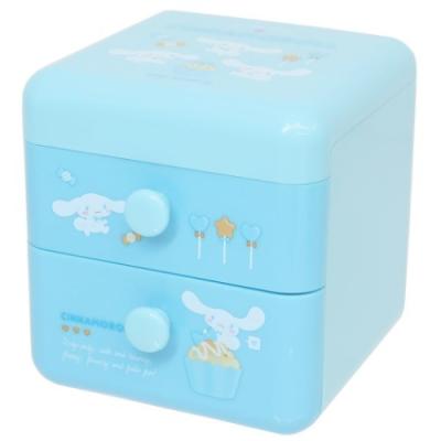 シナモロール グッズ 2段 チェスト サンリオ キャラクター 卓上収納