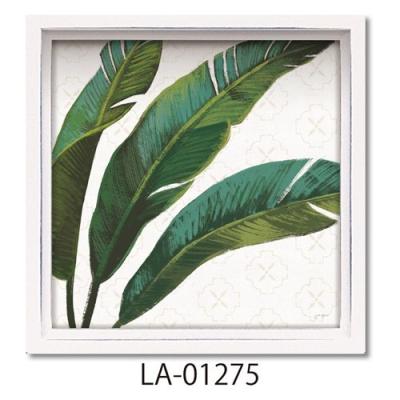 静物画 ジャネールペナー ロハスミニアートフレーム ウェルカムトゥパラダイス1 LA-01275