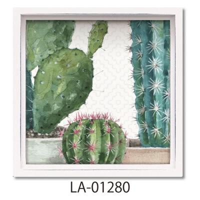 静物画 リサオーディット ロハスミニアートフレーム ミックスグリーン9 ユーパワー LA-01280