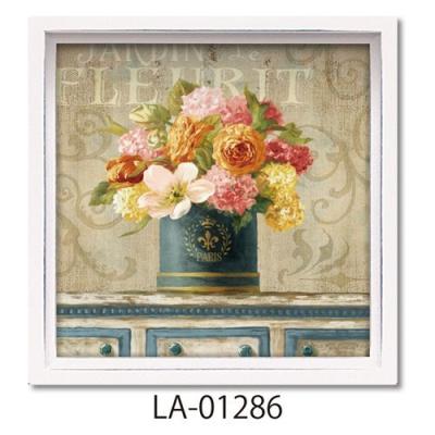 フラワーアート ダンフイナイ ロハスミニアートフレーム チューリップインティール＆ゴールド LA-01286 ギフト