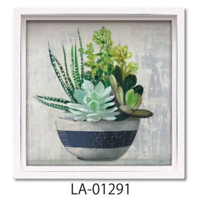 静物画 ジュリアプリントン ロハスミニアートフレーム サキュレントスティルライフ2 LA-01291 ギフト