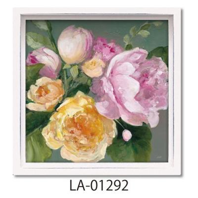 フラワーアート ジュリアプリントン ロハスミニアートフレーム ジューンブーケ LA-01292 ギフト