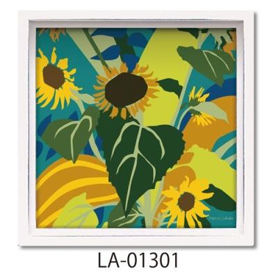 フラワーアート ミーガンギャラガー ロハスミニアートフレーム サンフラワー LA-01301 ギフト