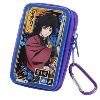 鬼滅の刃 少年ジャンプ アニメキャラクター カラビナ付き マルチファスナー 缶ケース 冨岡義勇 胡蝶しのぶ ミニポーチ タカラトミーアーツ キャラクターのシネマコレクション 通販 Paypayモール