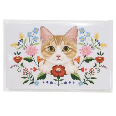 フェリシモ猫部 ねこ 通販 ミニ メッセージカード ミニ ネームカード 8枚セット ANC-30