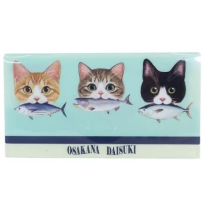 フェリシモ猫部 ねこ キャラクター 不織布マスク携帯ケース 抗菌 マルチ ファイル グリーン アクティブコーポレーション キャラクターのシネマコレクション 通販 Paypayモール