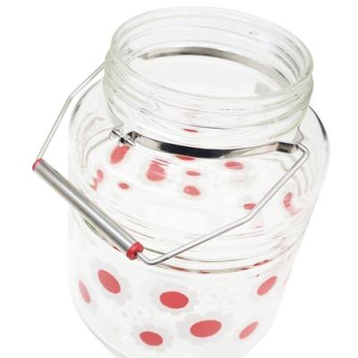 保存容器 アデリアレトロ 貯蔵びん3L 花まわし