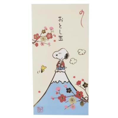 スヌーピー ディズニー ポチ袋 お年玉袋 スヌーピー 箔 ハッピータイプライターⅢ【年賀ポチ袋・お年玉袋｜1柄3