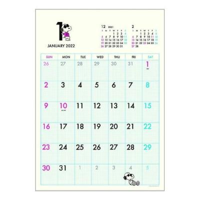 数量は多 カレンダー 22年 スヌーピー 壁掛け Day Station A3スケジュール ピーナッツ Apj キャラクター 書き込み 実用 新作入荷