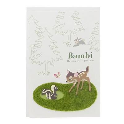 バンビ2 グリーティングカード 封筒付きポストカード 芝生 ディズニー Apj メッセージ 可愛い キャラクターグッズ キャラクターのシネマコレクション 通販 Paypayモール