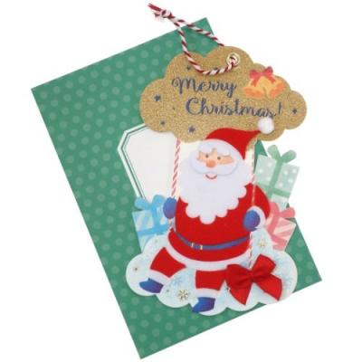 クリスマスカード スライドフェルトカード ブランコとサンタ Apj キャラクターのシネマコレクション 通販 Paypayモール
