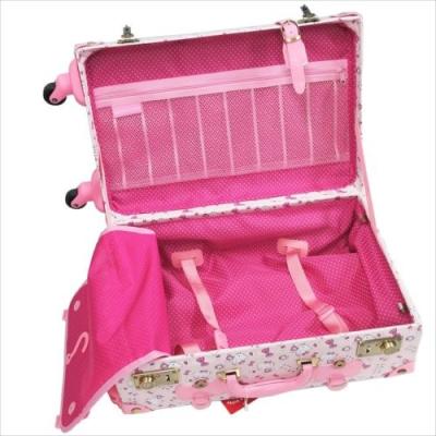 安い購入 ハローキティ 24インチ キャリーバッグ トランク型 サンリオ スーツケース キャラクター グッズ 機内持ち込み 可能サイズ Tsaロック仕様 Www Mydogh2o Com