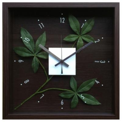 デザインクロック リーフ インテリア 掛け時計 Design Clock LEAF